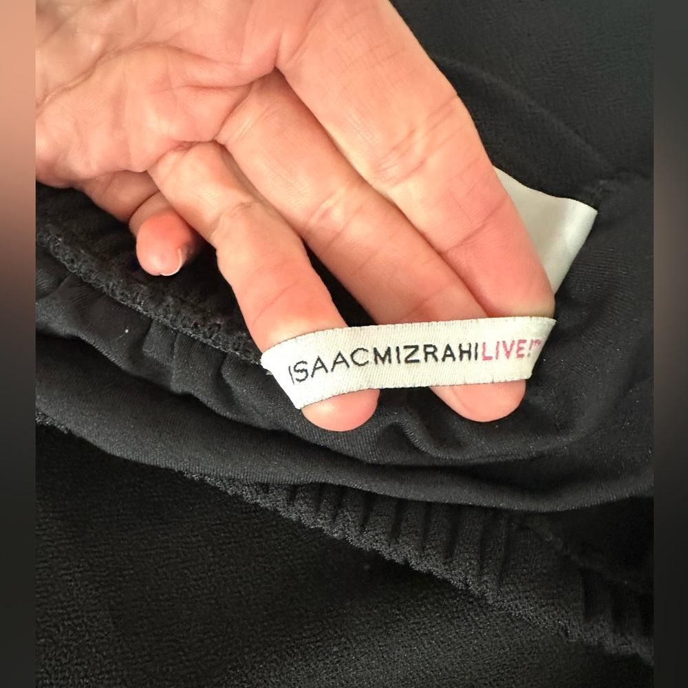 🖤Isaac Mizrahi Live Off-shoulder Black Dress - Picture 4 of 7